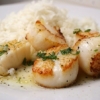 Noix St Jacques poêlé avec riz