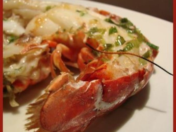 Demi homard poelé